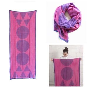 Blockshop Textiles Hand Printed Scarf